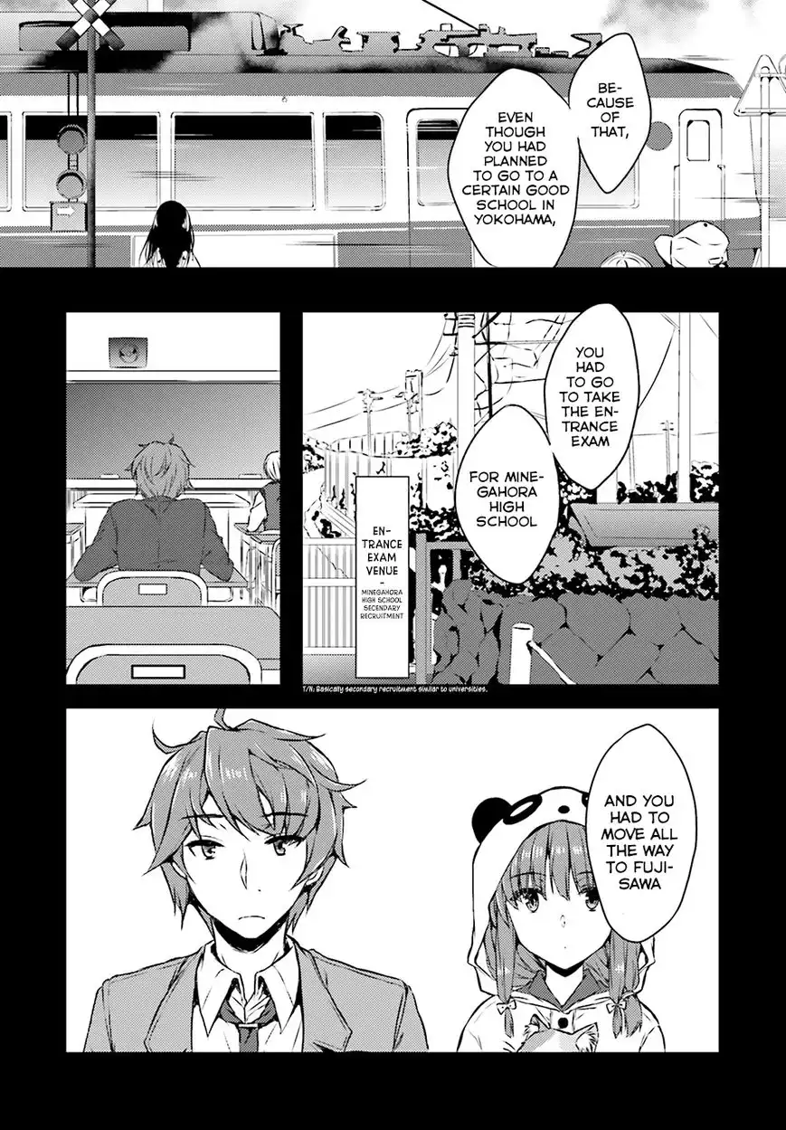 Seishun Buta Yarou wa Bunny Girl Senpai no Yume o Minai Chapter 3 3